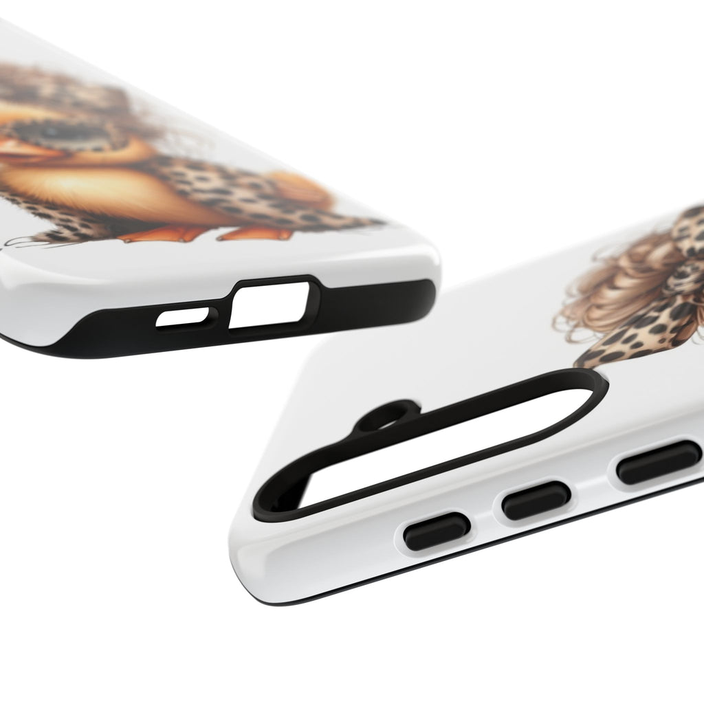 Leopard Chic Duckling Phone Case