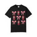 Dr Pepper Cans & Pink Polka Dot Bows T-Shirt