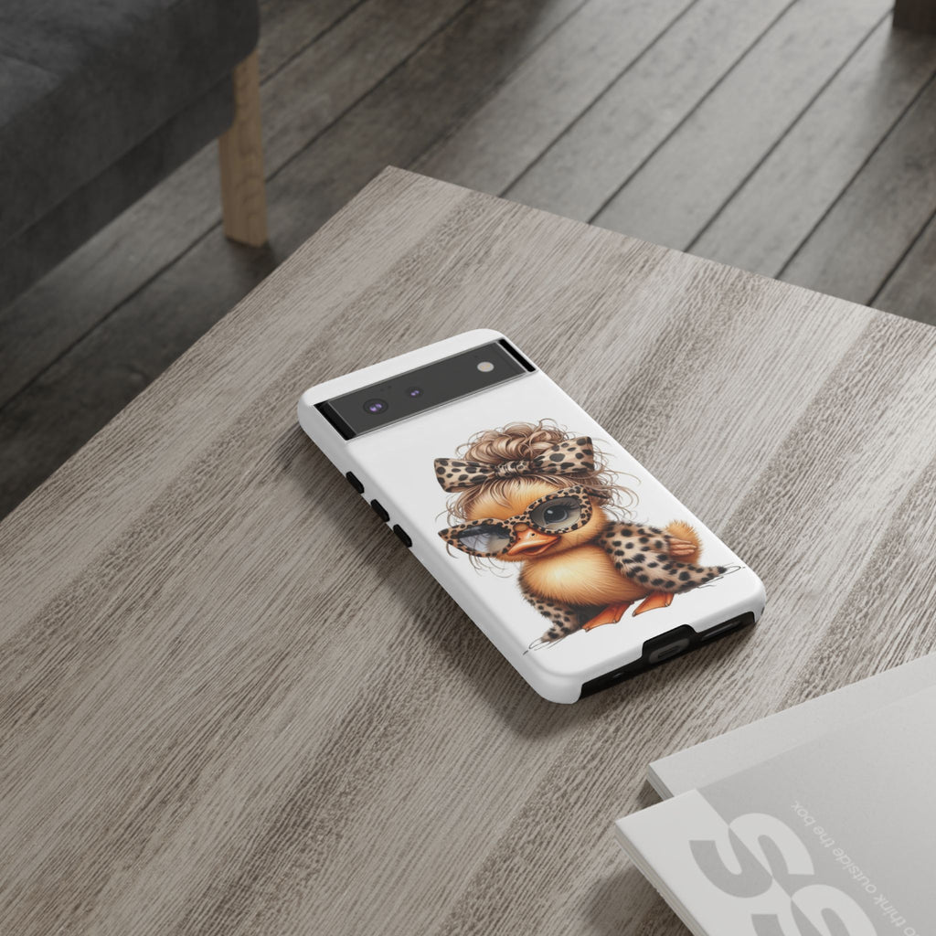 Leopard Chic Duckling Phone Case