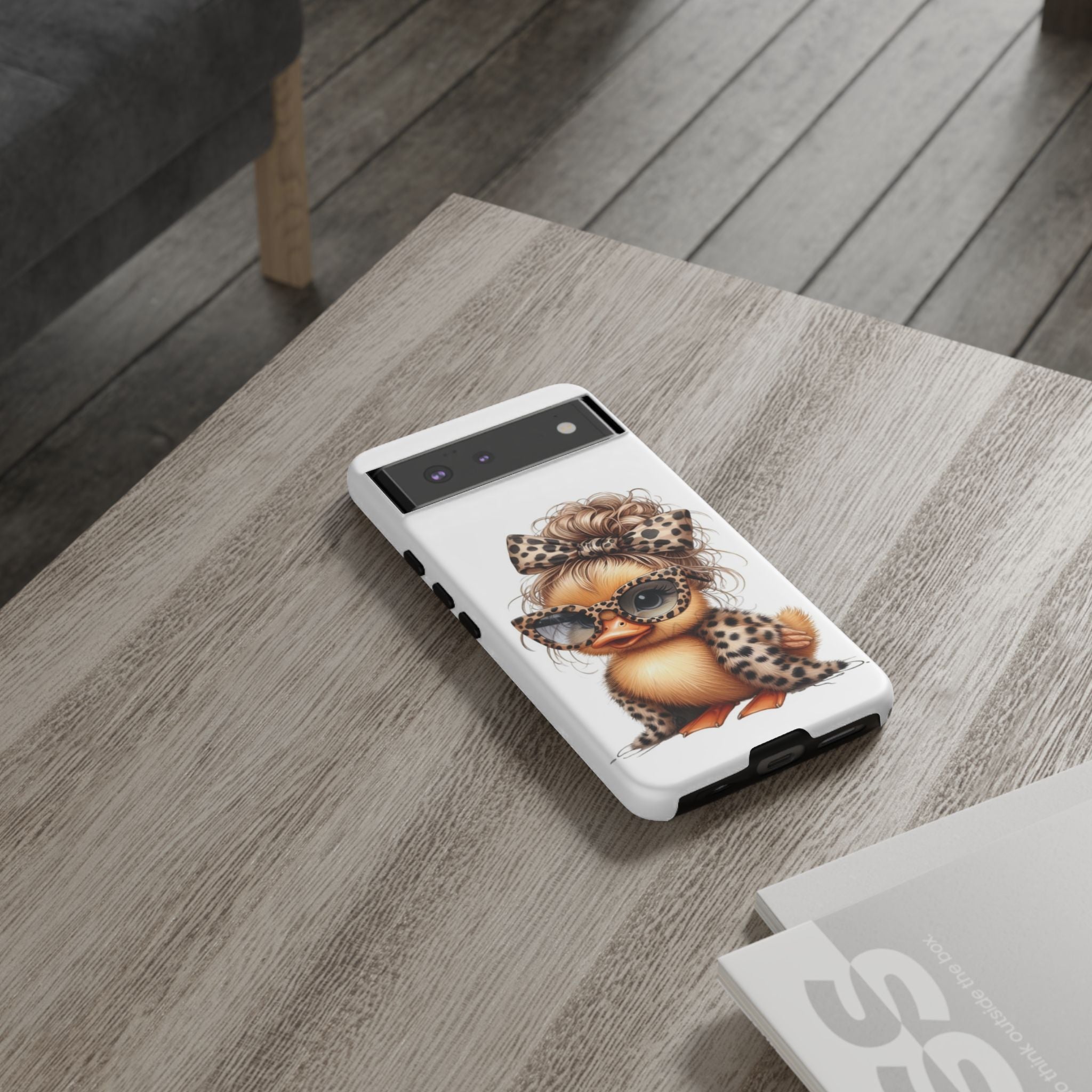 Leopard Chic Duckling Phone Case