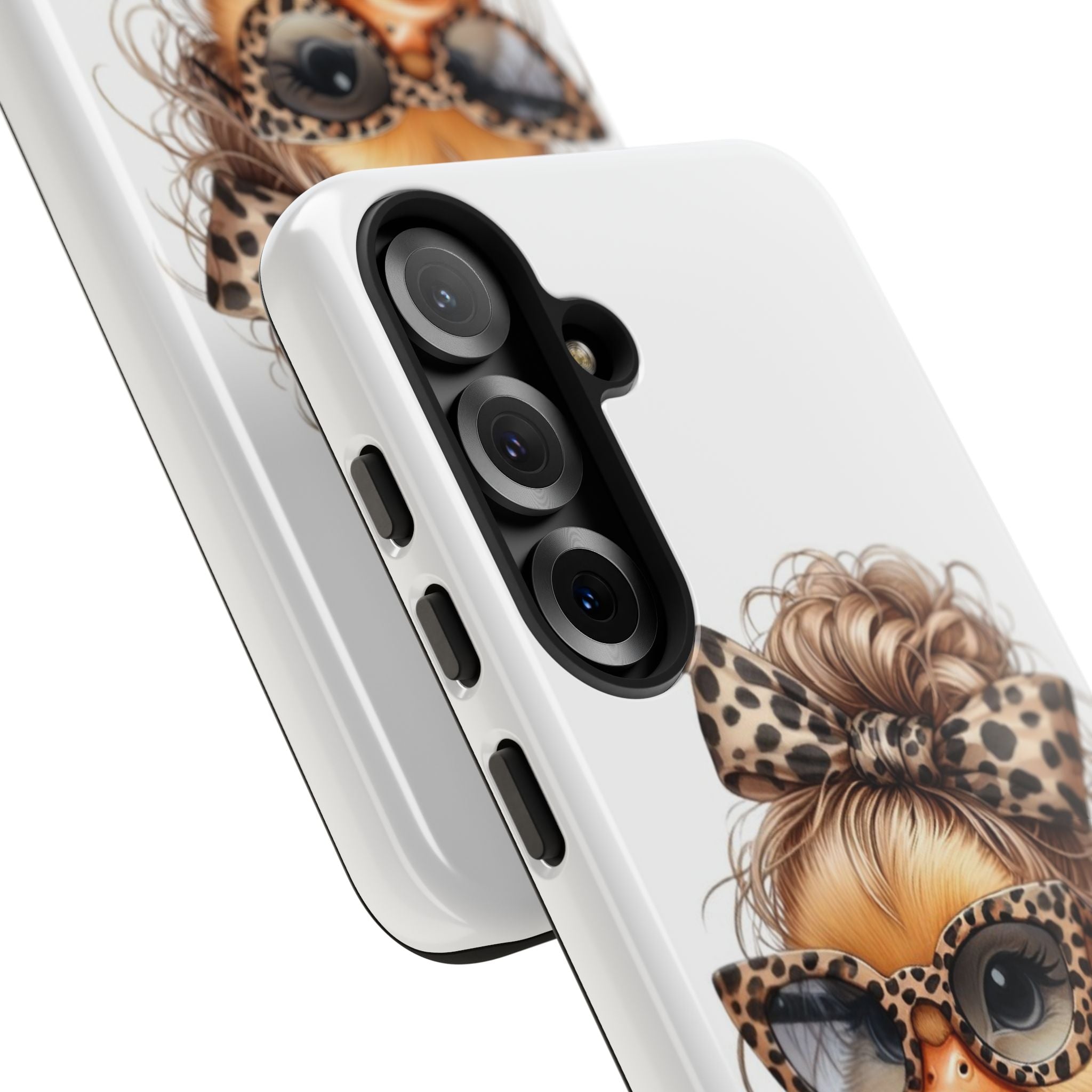 Leopard Chic Duckling Phone Case