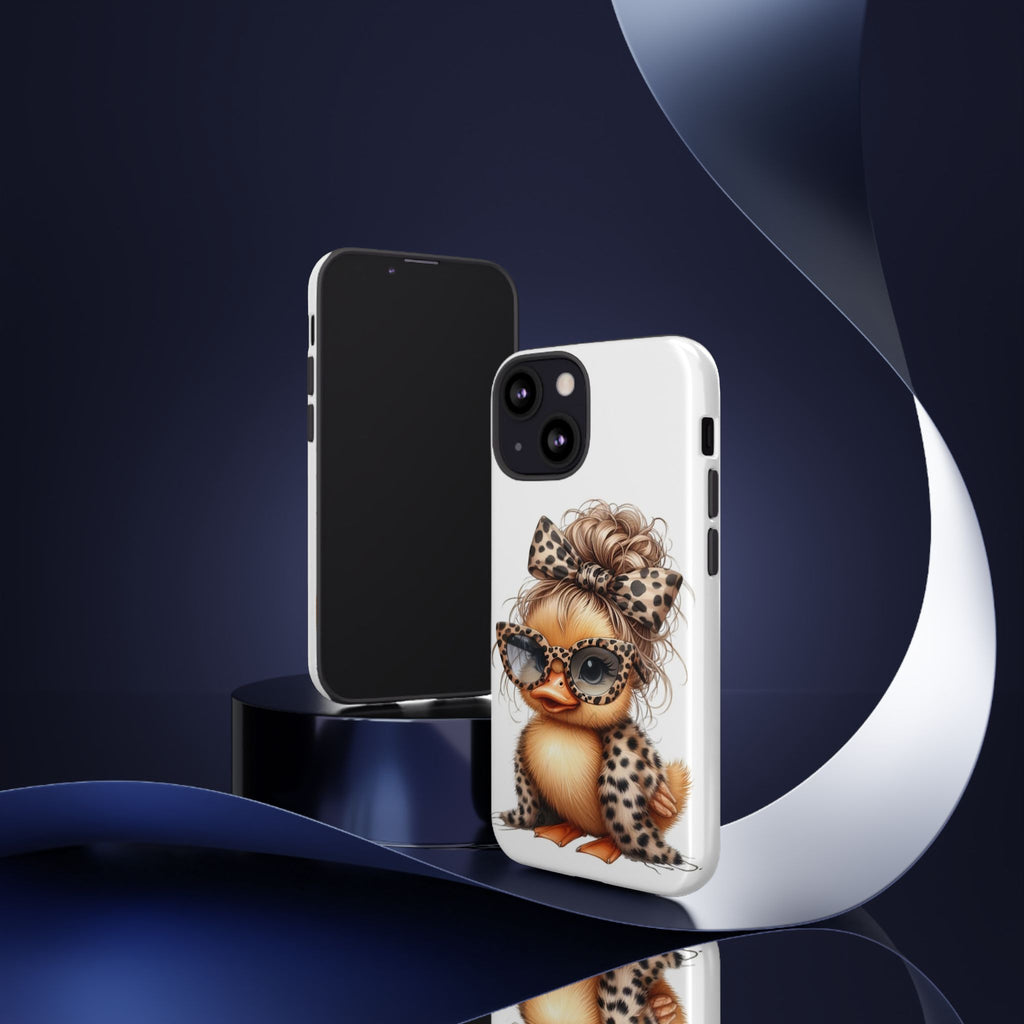 Leopard Chic Duckling Phone Case