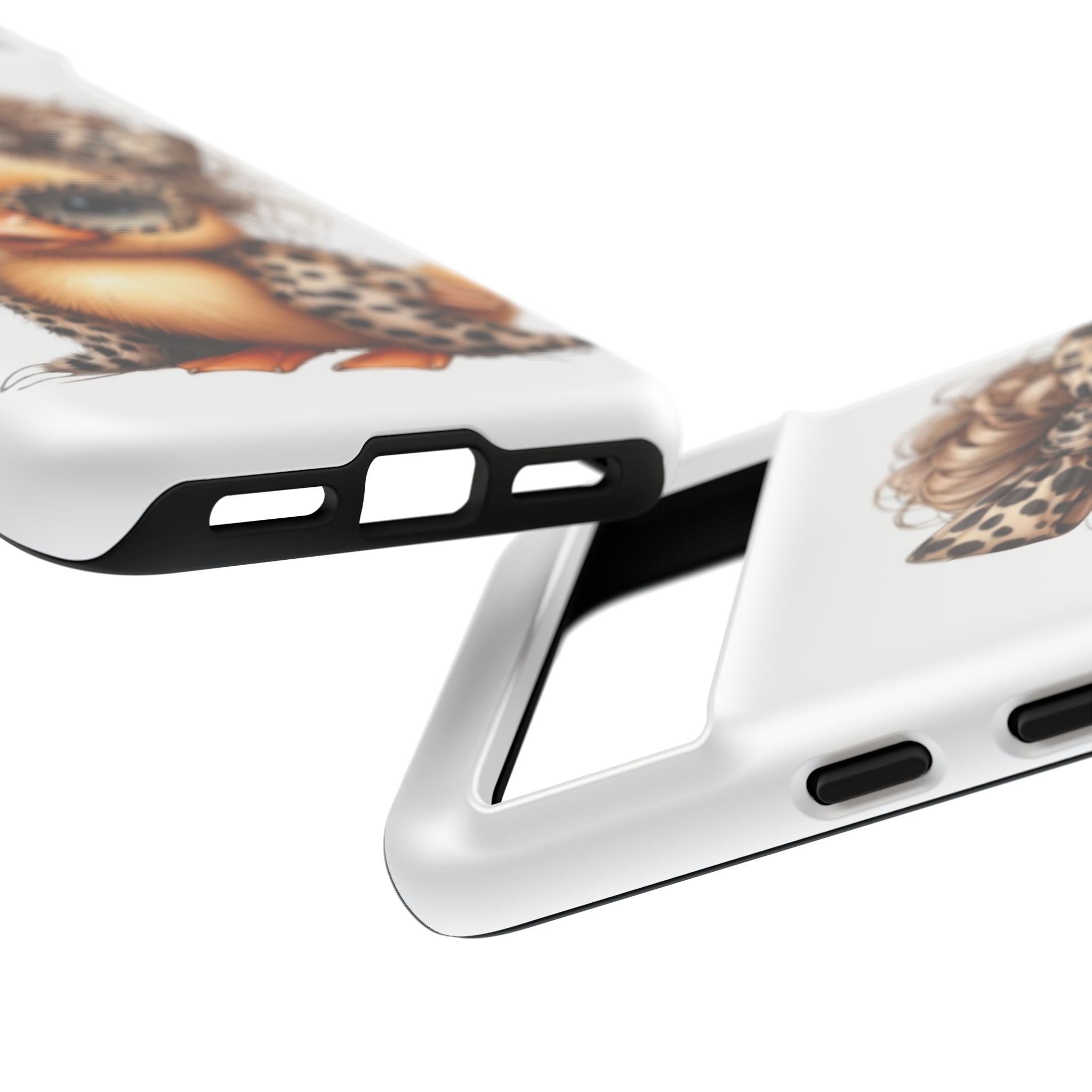 Leopard Chic Duckling Phone Case