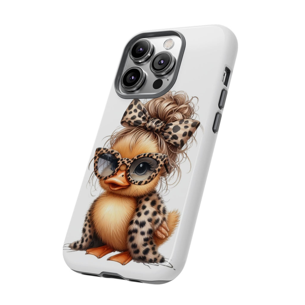Leopard Chic Duckling Phone Case