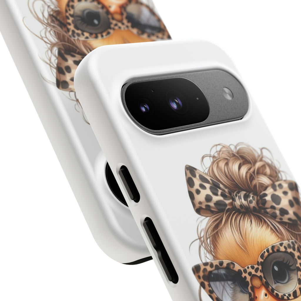 Leopard Chic Duckling Phone Case