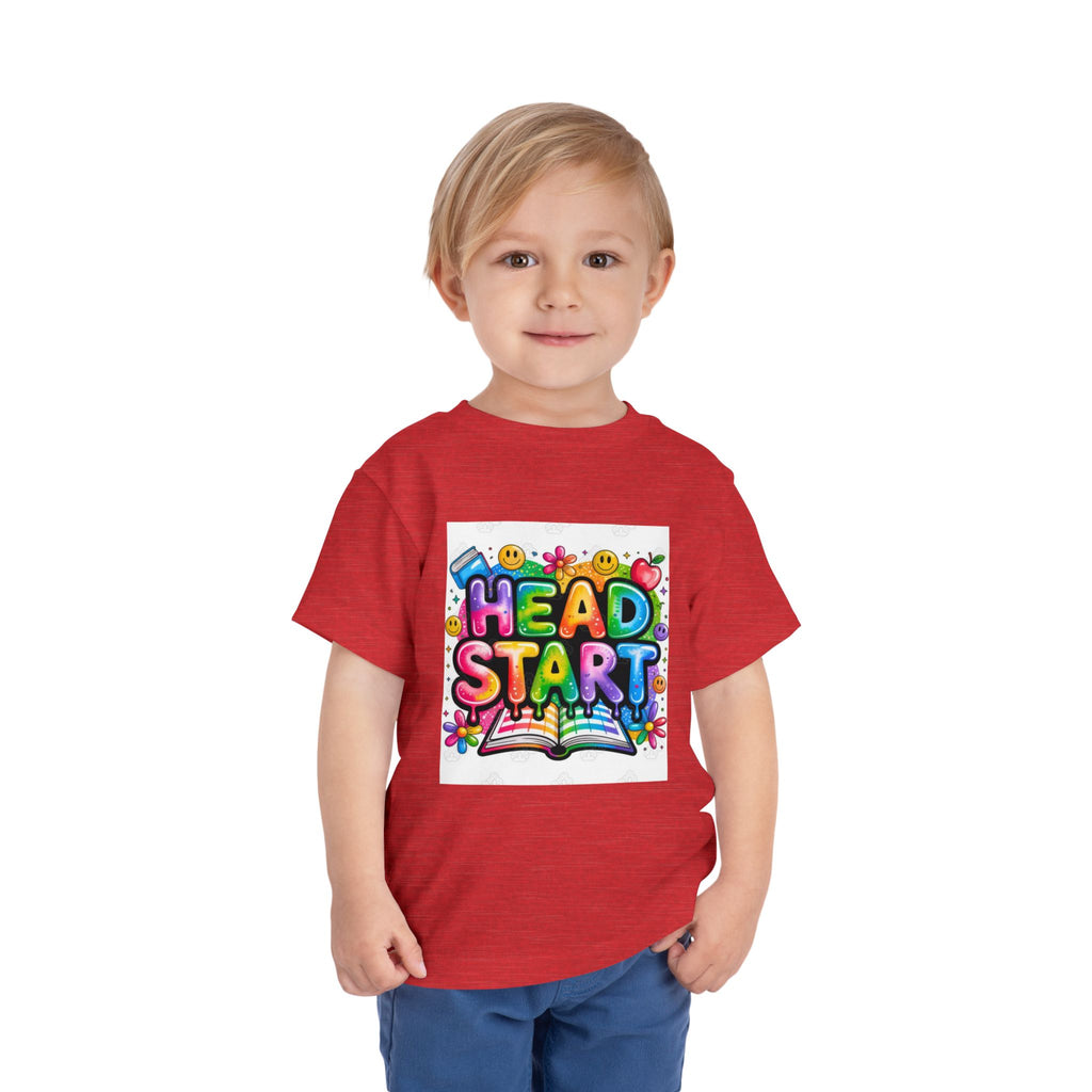 Head Start Toddler Tee — Colorful Back-to-School Preschool Shirt