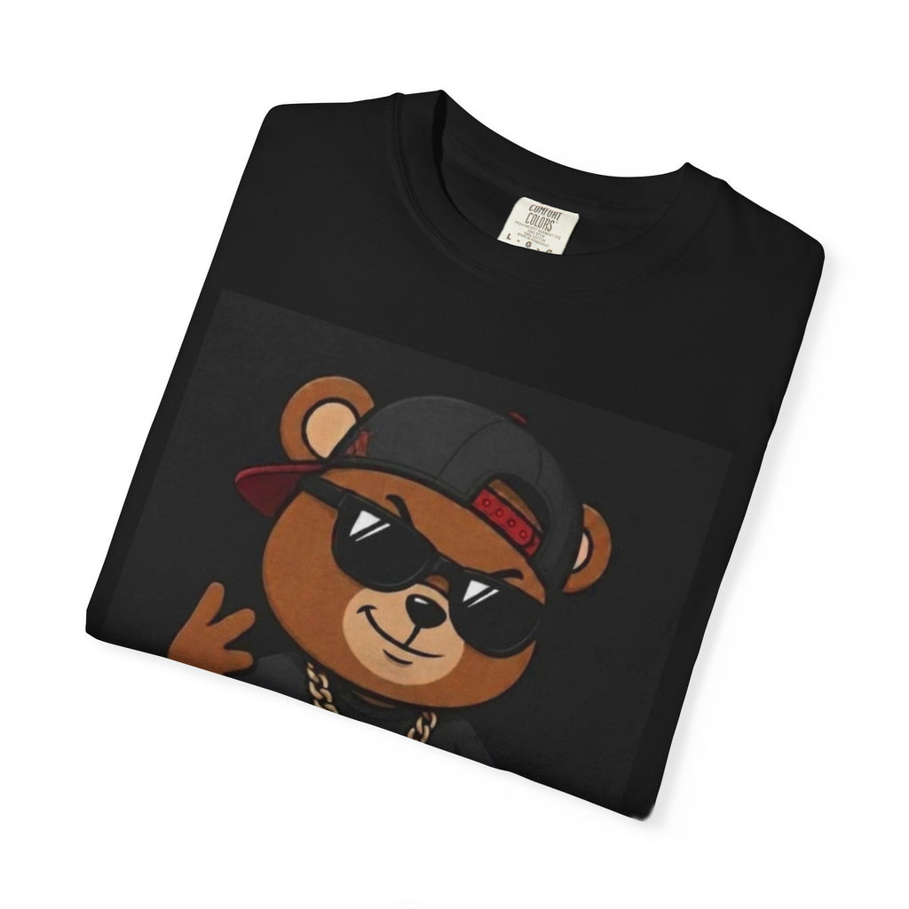 Streetwear Bear Graphic T-Shirt