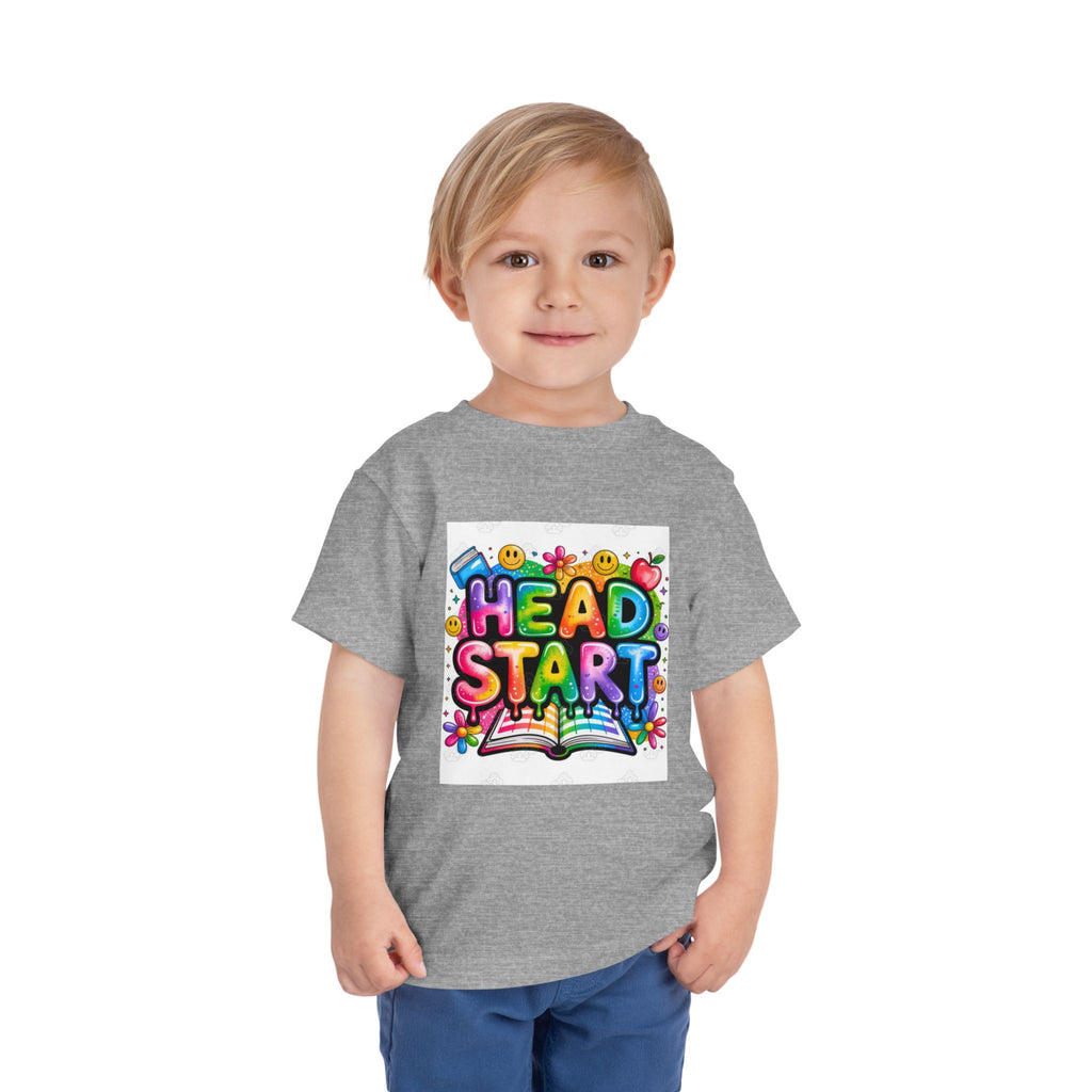 Head Start Toddler Tee — Colorful Back-to-School Preschool Shirt
