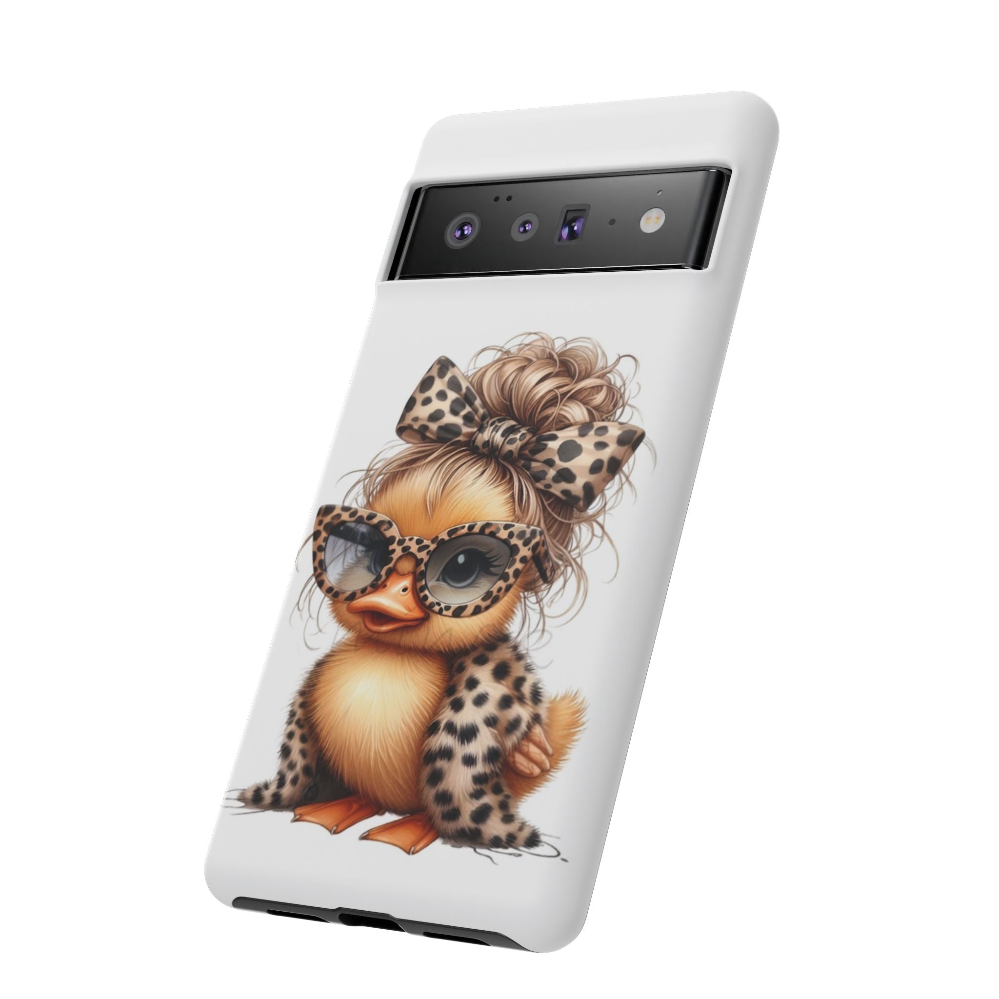 Leopard Chic Duckling Phone Case
