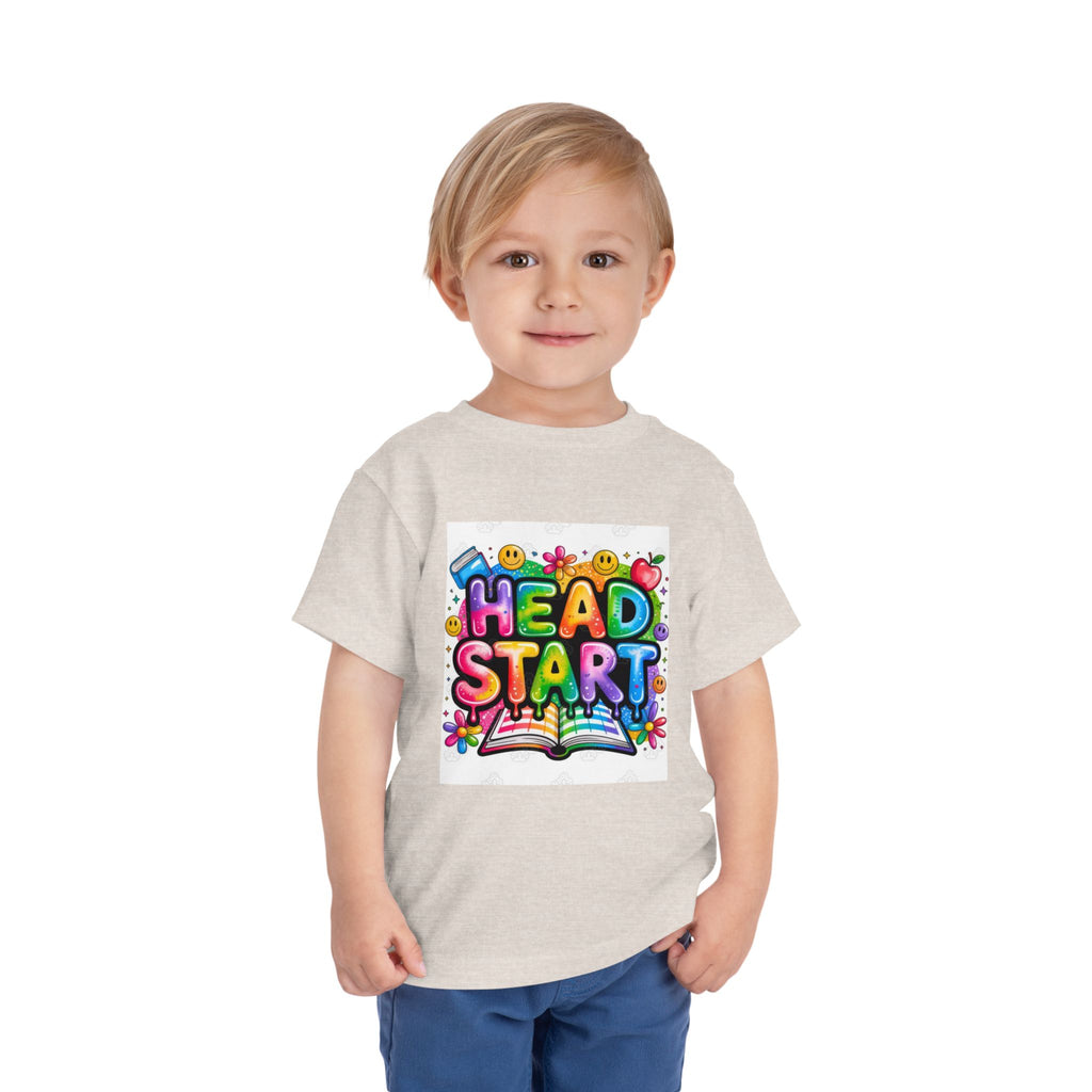 Head Start Toddler Tee — Colorful Back-to-School Preschool Shirt