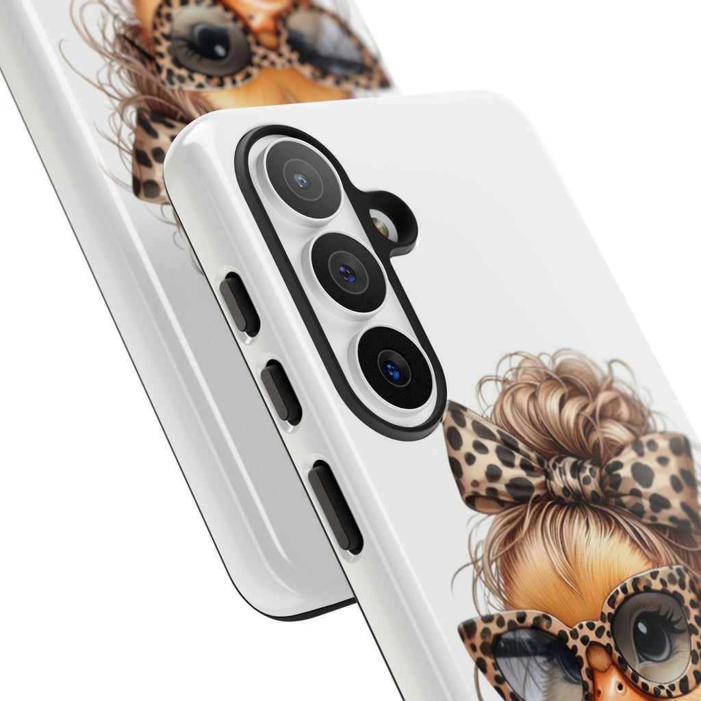 Leopard Chic Duckling Phone Case