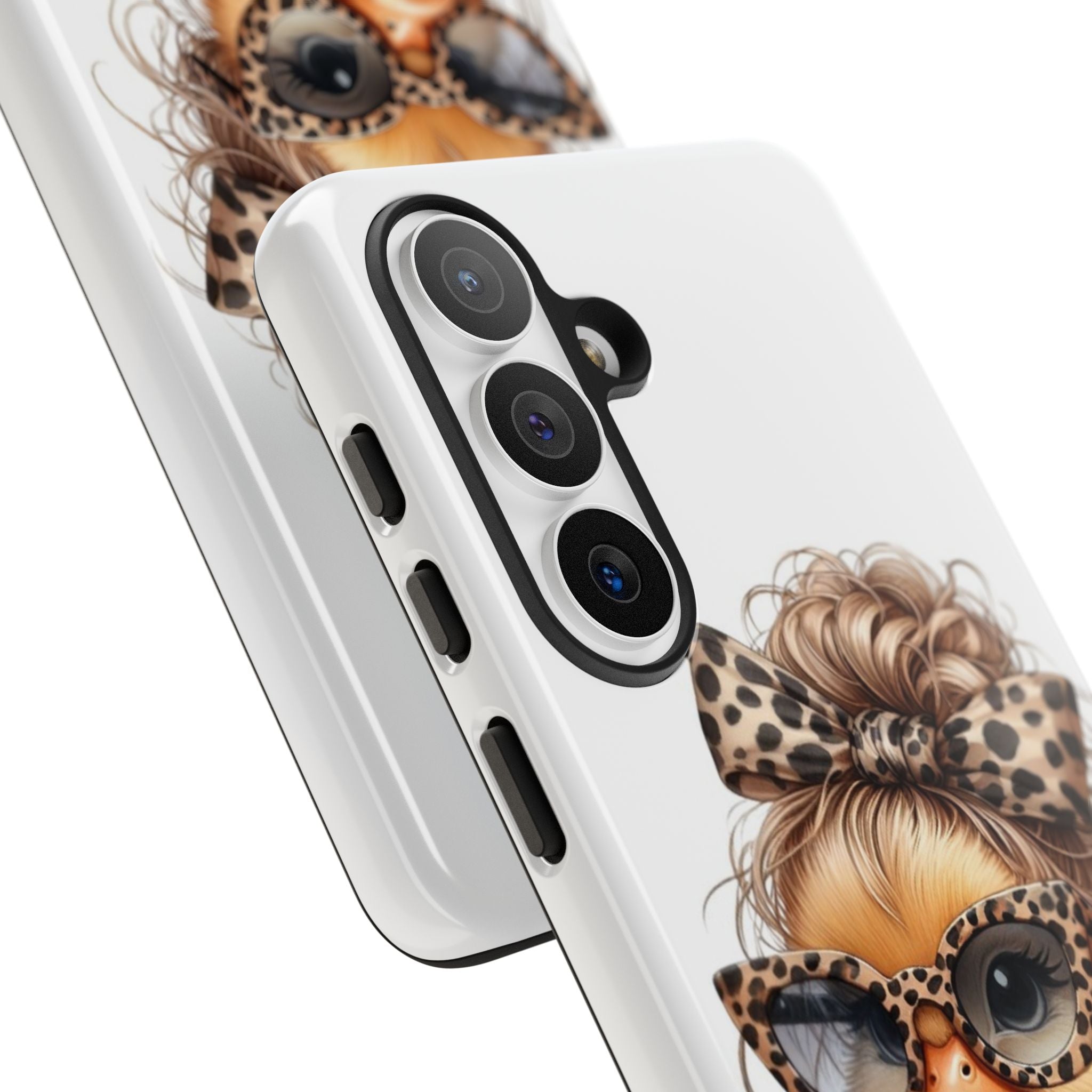 Leopard Chic Duckling Phone Case