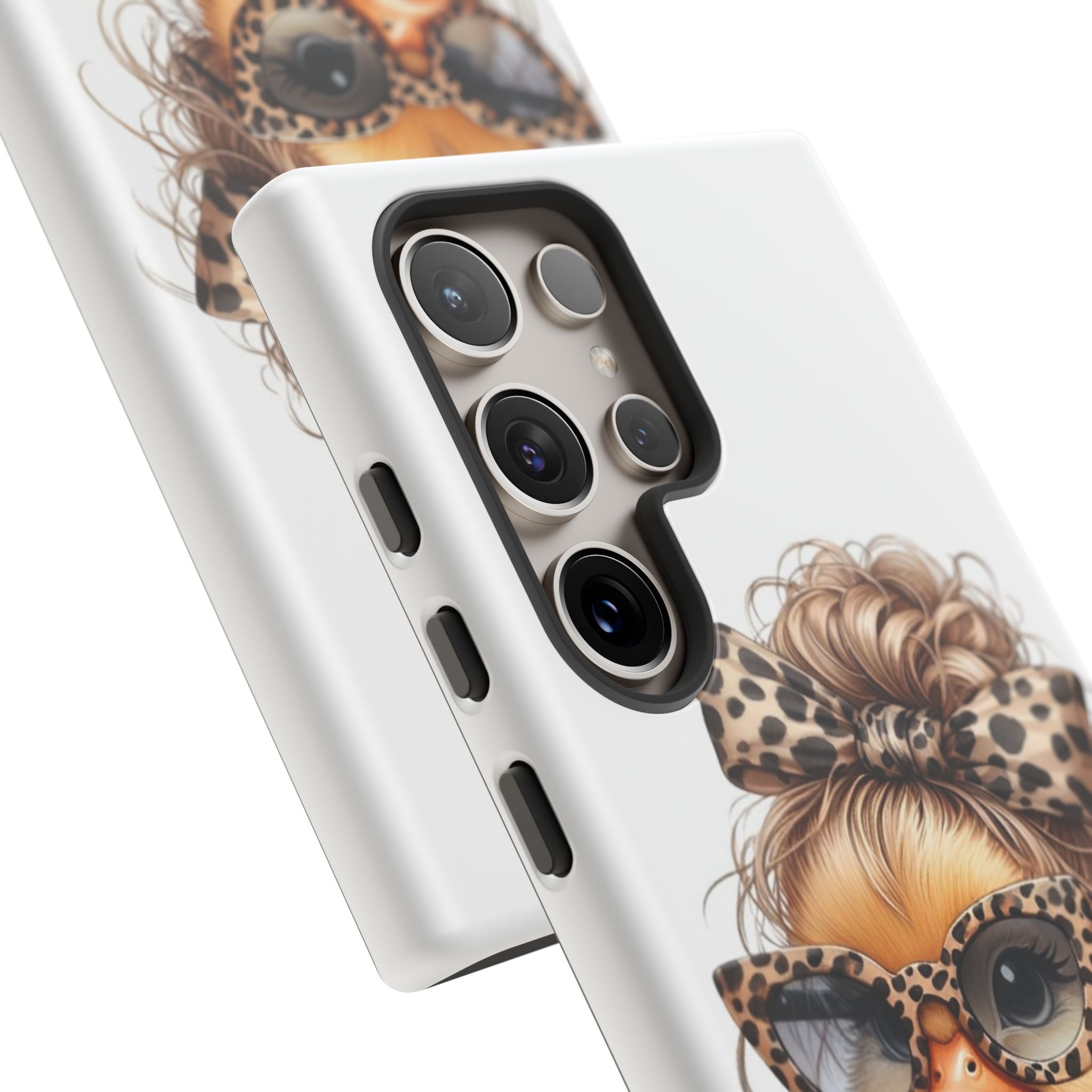 Leopard Chic Duckling Phone Case