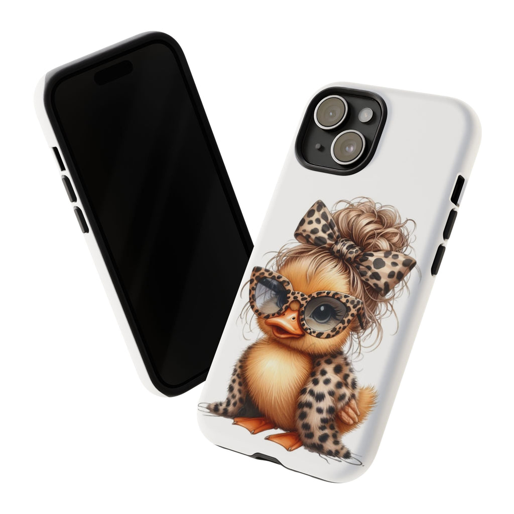 Leopard Chic Duckling Phone Case