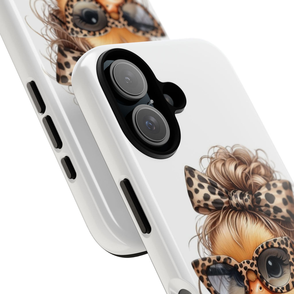 Leopard Chic Duckling Phone Case