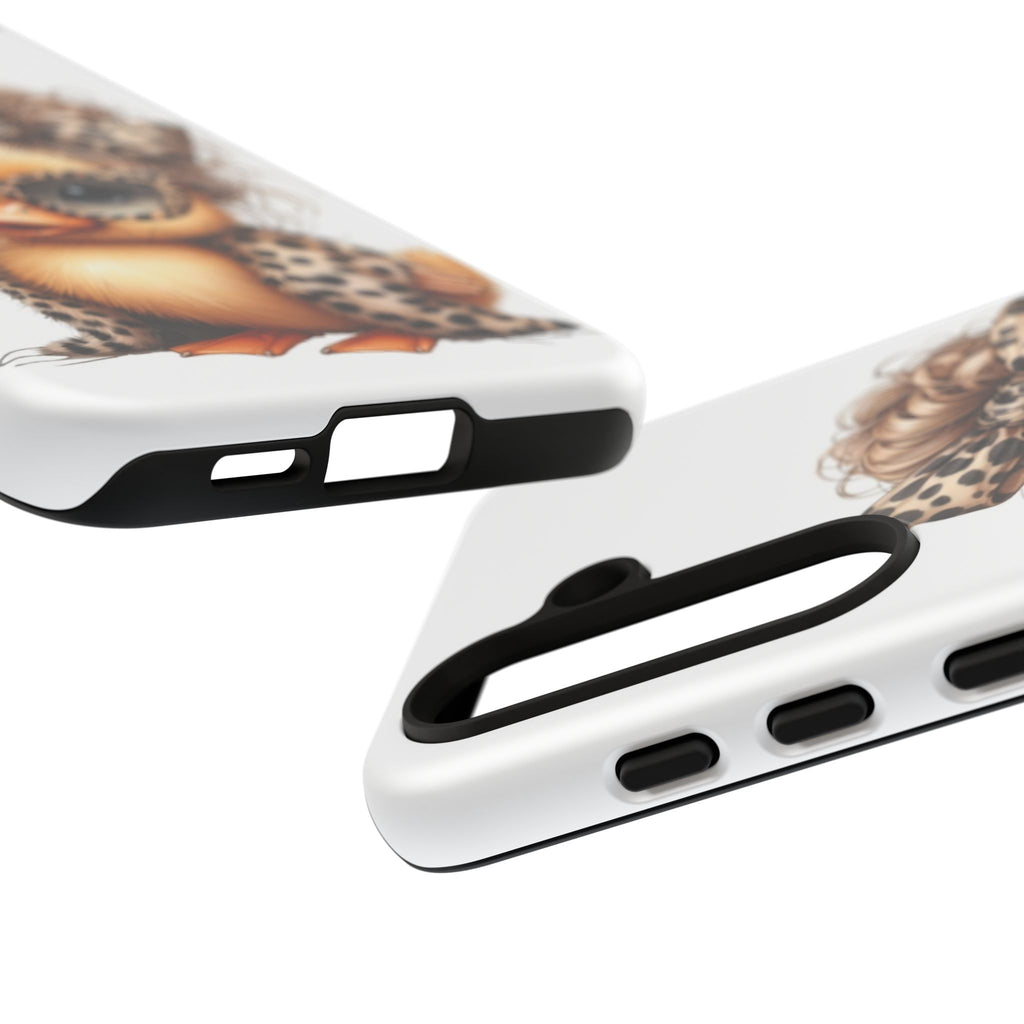 Leopard Chic Duckling Phone Case