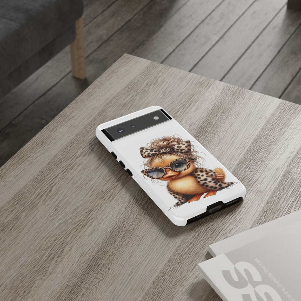 Leopard Chic Duckling Phone Case