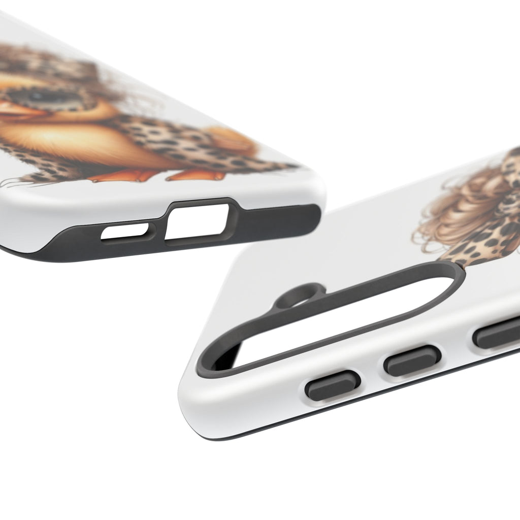 Leopard Chic Duckling Phone Case