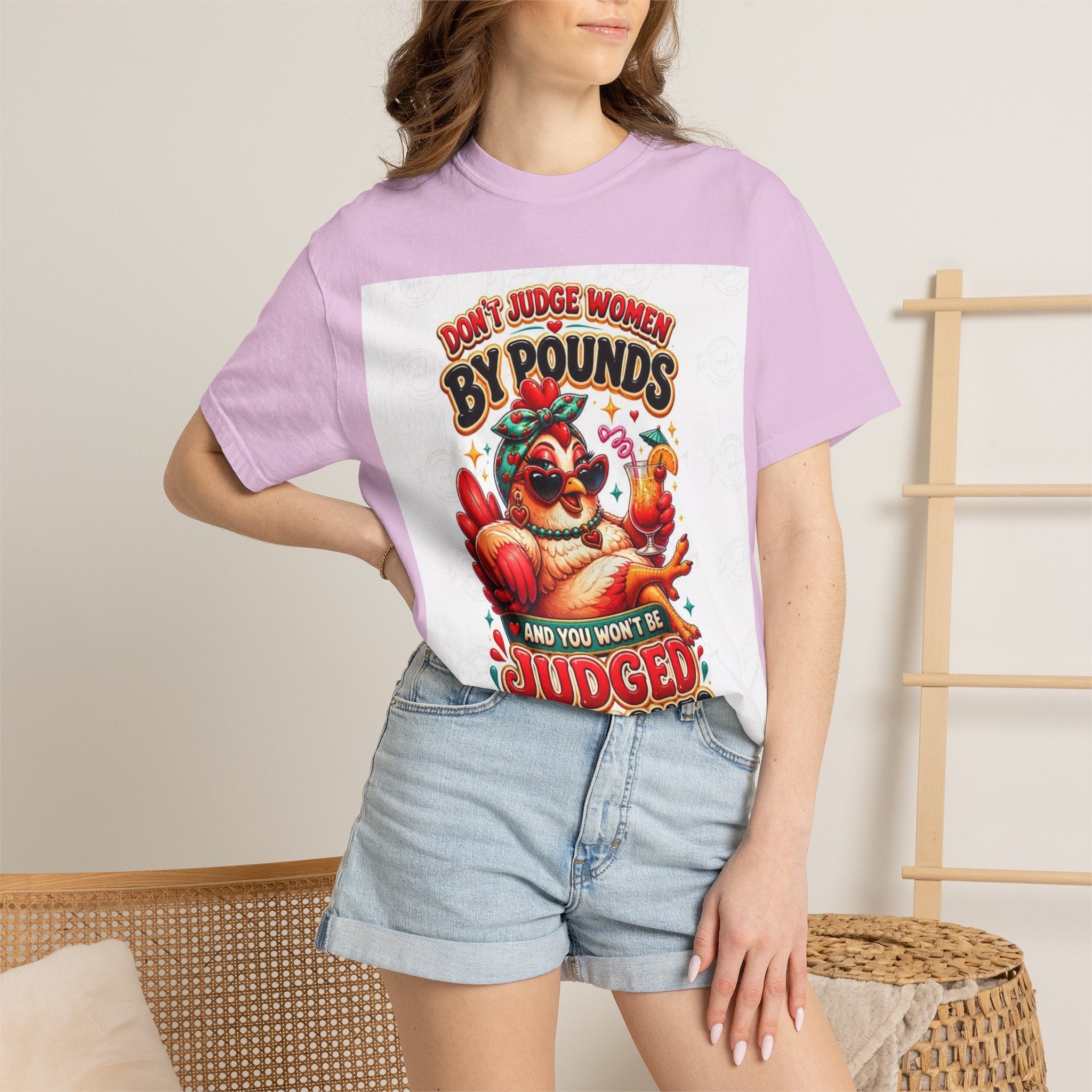T-Shirt — "Don’t Judge Women By Pounds" Vintage Turkey Thanksgiving Tee
