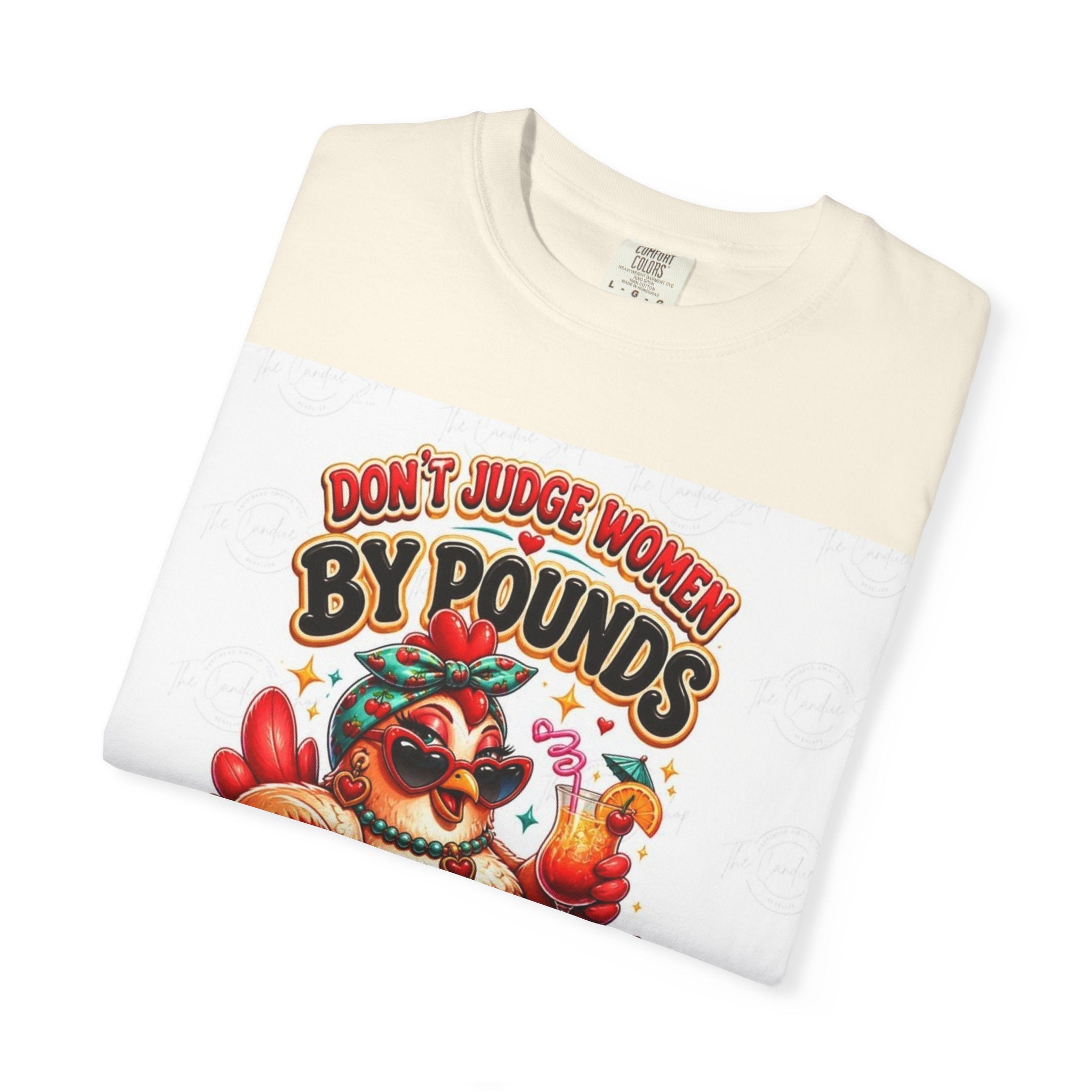 T-Shirt — "Don’t Judge Women By Pounds" Vintage Turkey Thanksgiving Tee