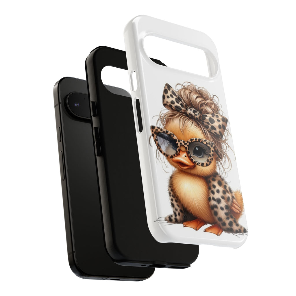 Leopard Chic Duckling Phone Case