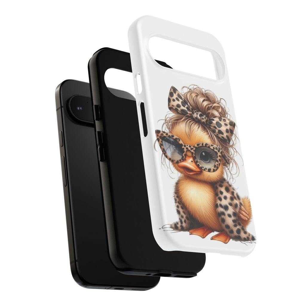 Leopard Chic Duckling Phone Case