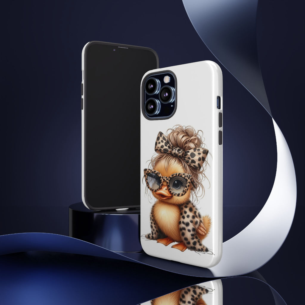 Leopard Chic Duckling Phone Case